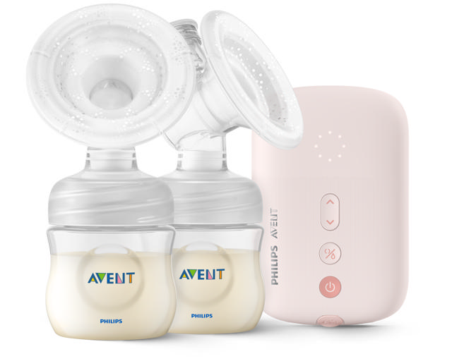 Double electric breastpump