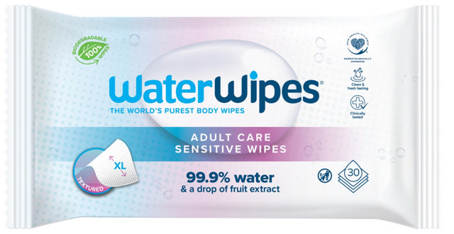 WaterWipes Adult 30 wipes