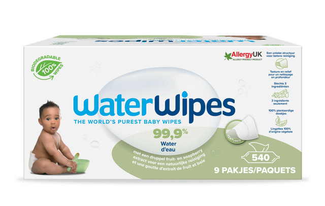 WaterWipes Toddler 9 x 60 pack