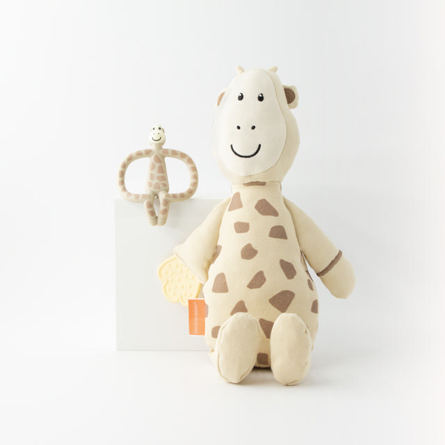 Matchstick Monkey Set pluche giraf