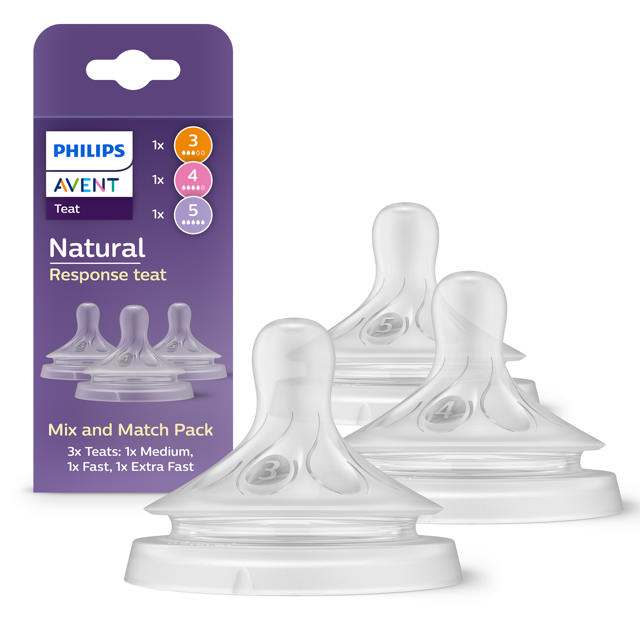 Natural 3.0 zuigspeen - Multi size pack