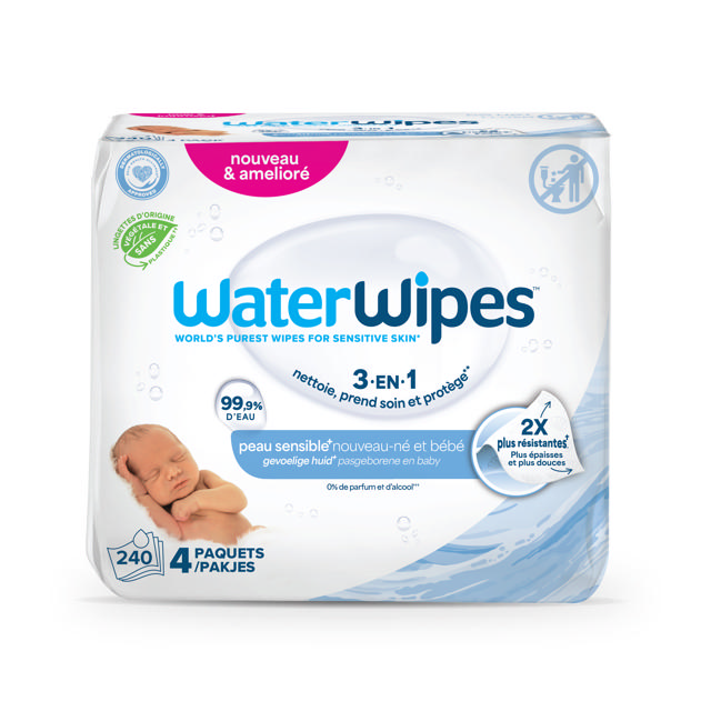 WaterWipes 240st (4 x 60 st)
