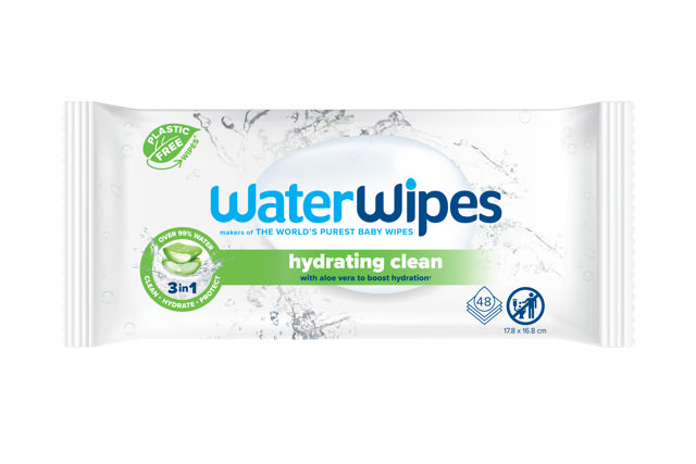 WaterWipes Hydrating - Aloe Vera 48st