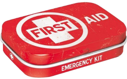 Mint First Aid Kit Rood